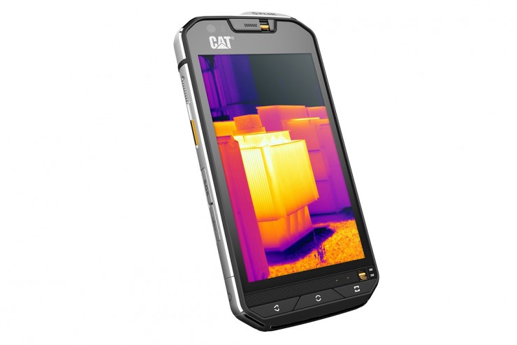 Three machines have black technology: CAT S60 supports thermal imaging