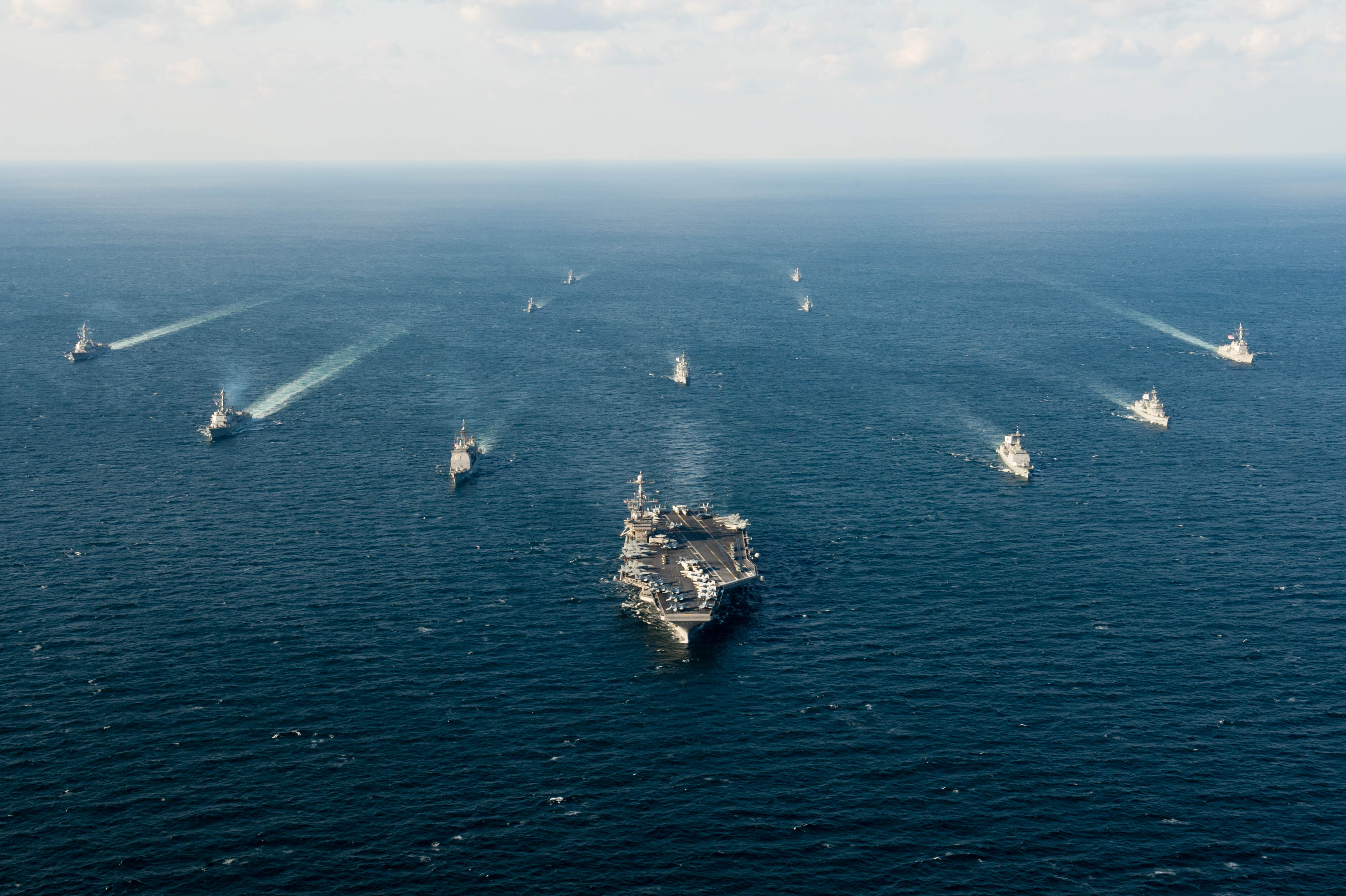 us navy battle fleet