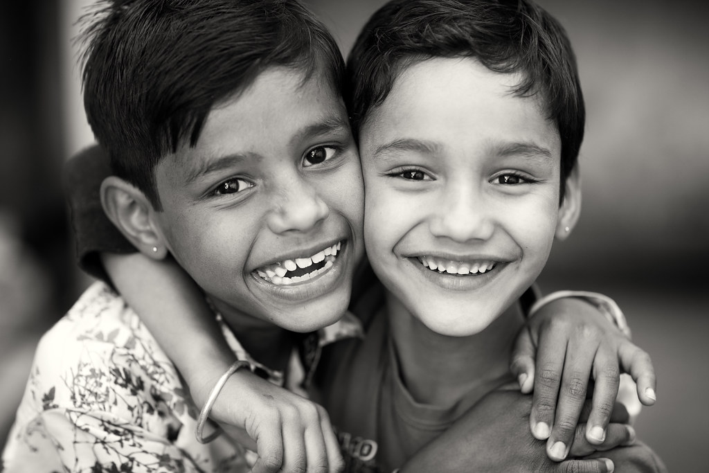 Best friends, India | Happy boys having fun in the streets o… | Flickr