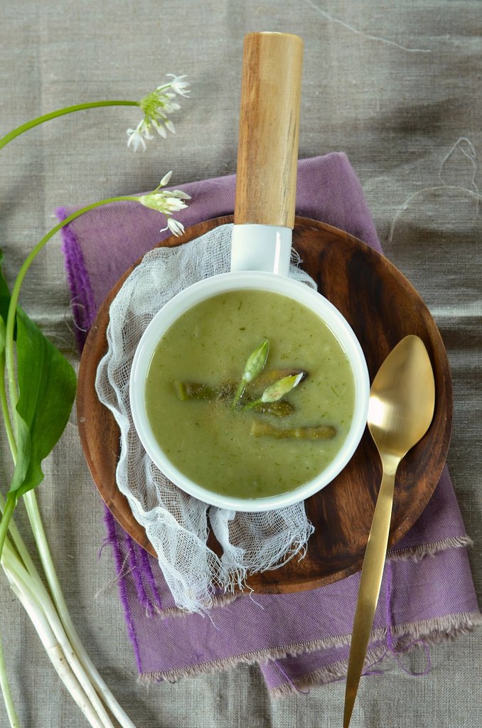 Recette Soupe asperge ail sauvage