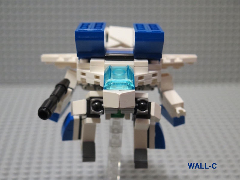 How to build a Lego mini WALL-E. I'd done a mini version WALL-E