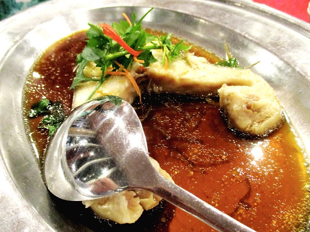 Tung Seng steamed fish, lajong
