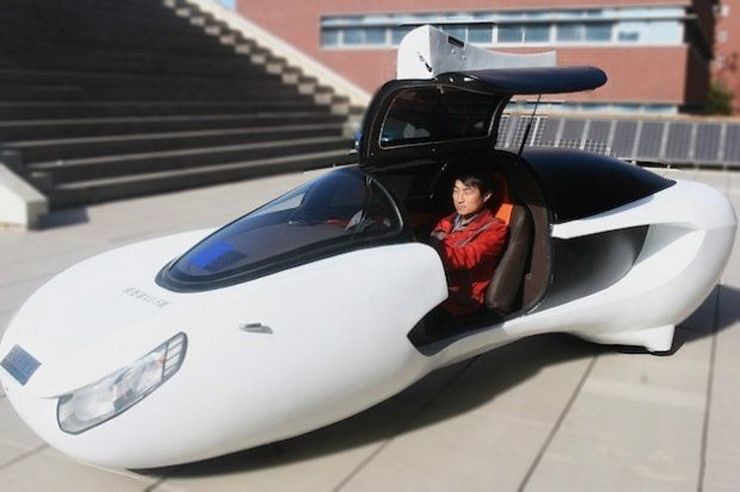 Sci-Fi two-wheeled electric vehicles, battery life far exceeds the Tesla!