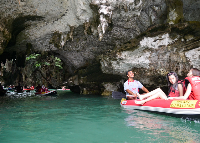 Cuevas de la bahía de Phang Nga