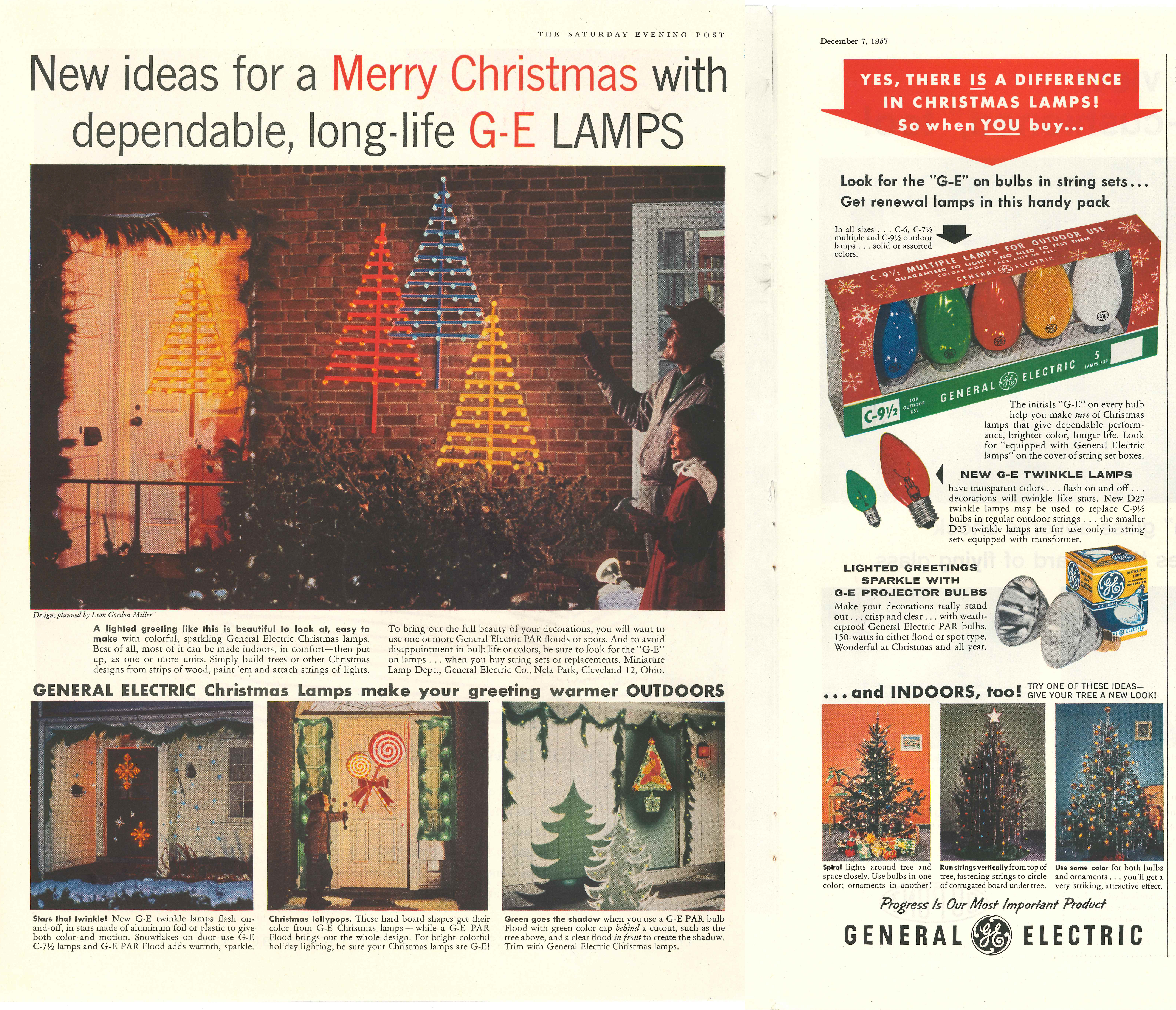 General Electric - published in The Saturday Evening Post - December 7, 1957