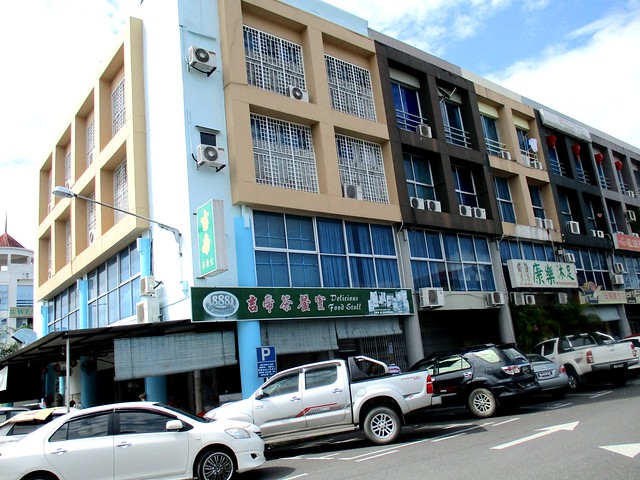 Block of shops