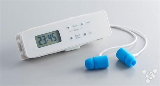 Gentle alarm clock: NMR10 headset with vibration only to wake you up