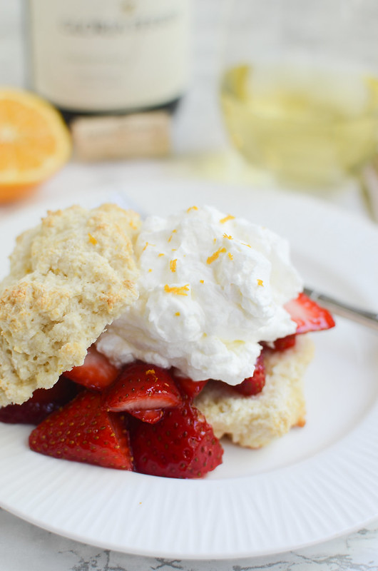 Meyer Lemon Strawberry Shortcakes - the perfect spring dessert!