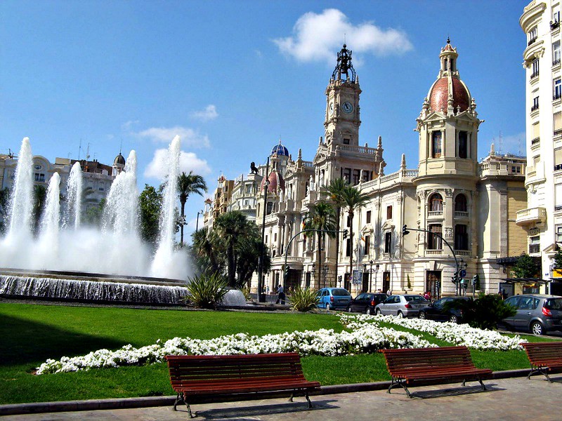 Plaza del Ayuntamiento de Valencia