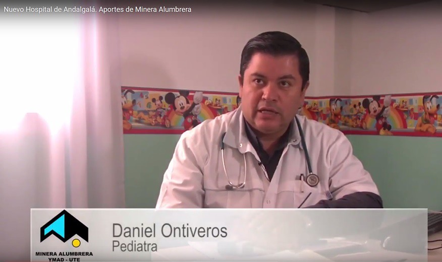 Daniel Ontiveros. Pediatra. Nuevo Hospital de Andalgalá