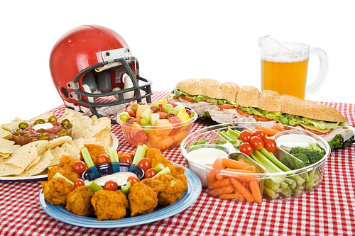 Super Bowl party food