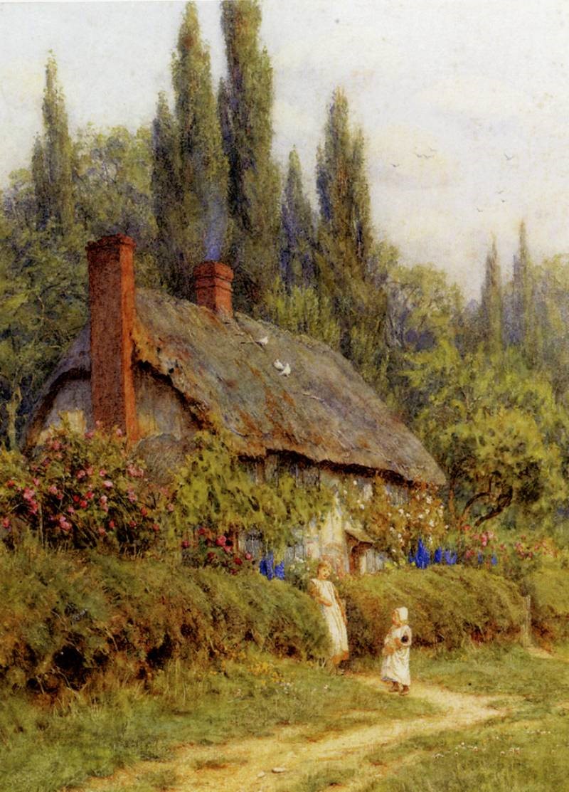 20 Beautiful Cottage Paintings By Victorian Artist Helen Allingham – 5 ...