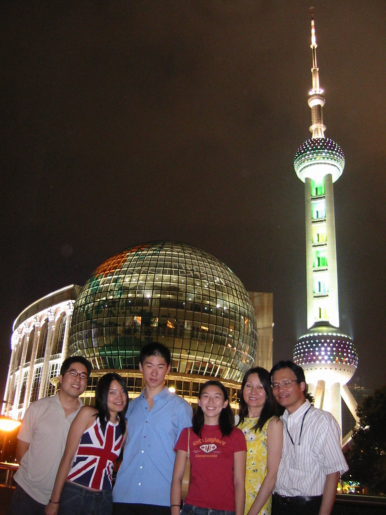 Family friends in Shanghai