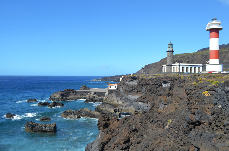 Old and new lighthouses, Fuencaliente, La Palma