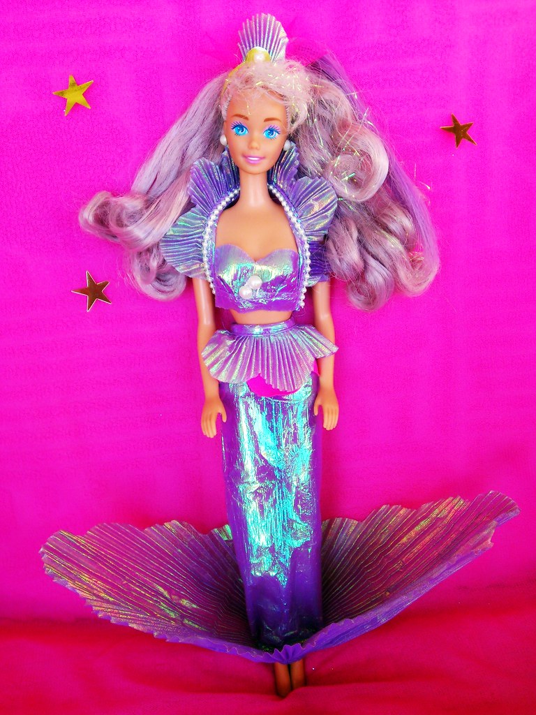 Image result for 1993 Magical Hair Mermaid Barbie