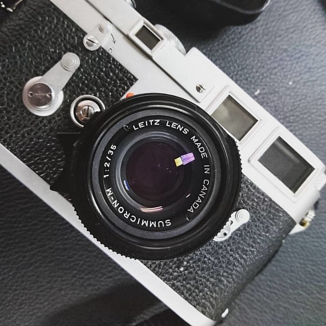 Leica M 35mm f2 7 element 七妹小試