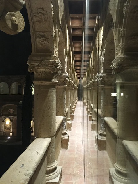 Planta superior del claustro en el Monasterio de Valbuena (Valladolid)