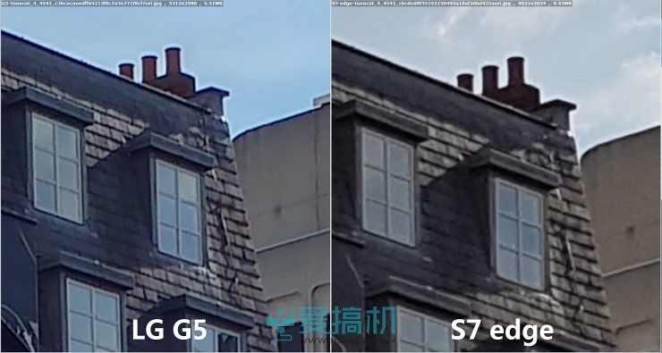 Analysis of compacted S7 edge! LG G5 camera comparison