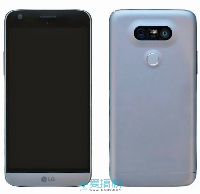 2800mAh? Suspected LG official G5 rendered image exposure