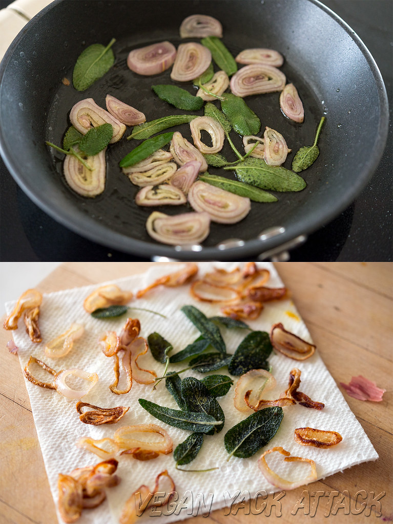Fried Sage and Shallots
