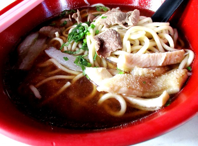 Bateras Food Court mixed beef noodles, soup 1