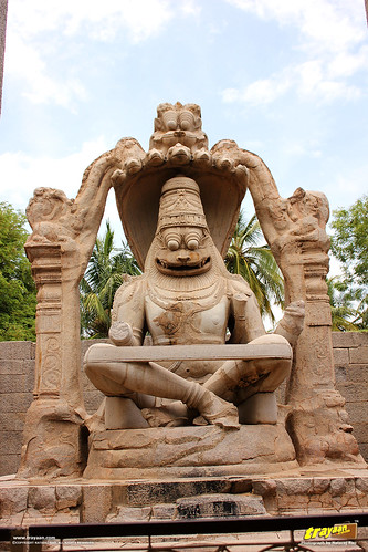 Lakshmi Narasimha monolith, Hampi, Ballari district, Karnataka, India