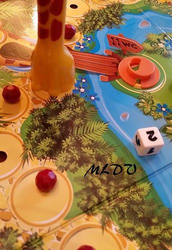 jeu de société Giraf'fun déplacement