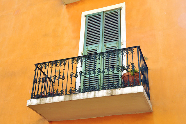 Nizza Nice Côte d'Azur Architektur Fassaden Fenster Gebäudedetails Formen Farben Foto Brigitte Stolle März 2016