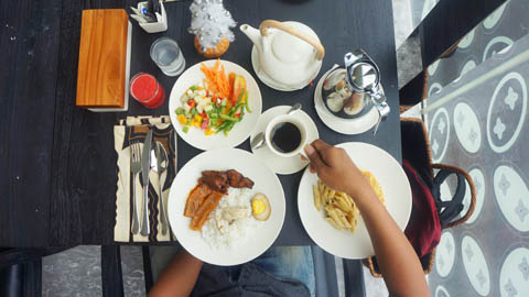Perfect Breakfast at Alila Solo, Central Java