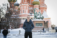 Райан Рейнольдс на Красной площади