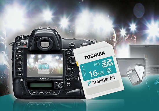 IFA 2015: Toshiba released the first TransferJet memory card