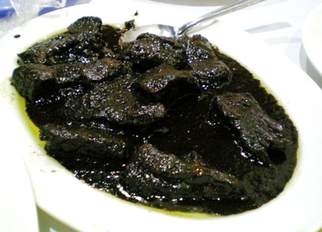 Daging masak hitam Sarawak 2