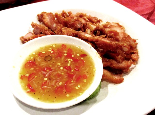 Tung Seng pork with cincaluk dip 1