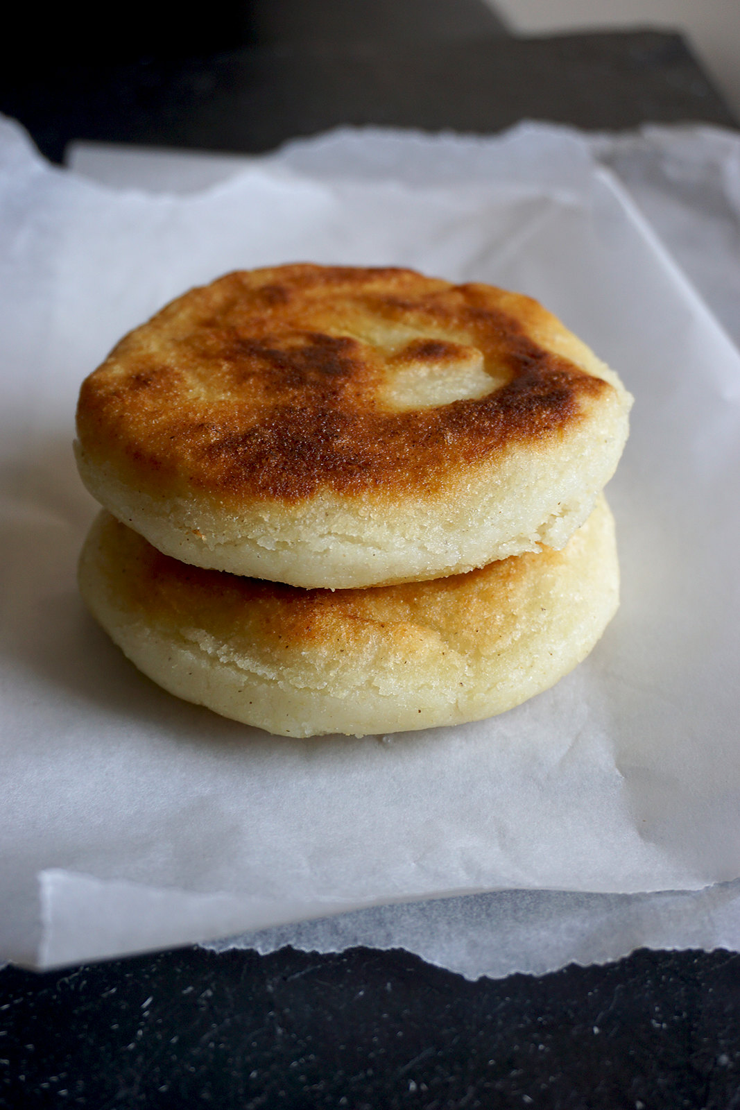gluten free arepas made with pre-cooked white cornmeal P.A.N.
