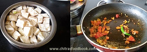 Chettinad vazhakkai curry
