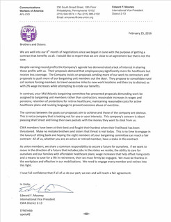VP Mooney's letter to Verizon members.