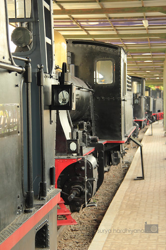 Lokomotif di Museum Kereta Api Ambarawa