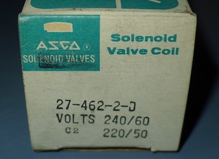 ASCO Red hat Steam and Hot Water solenoid valve 8220G25
