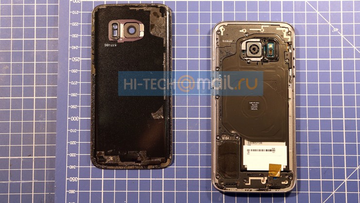 Super heat! Samsung Galaxy S7 dismantling