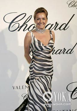 Red carpet actresses wore Chopard jewelry 