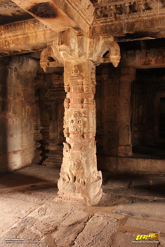 Krishna temple, Hampi, Ballari district, Karnataka, India