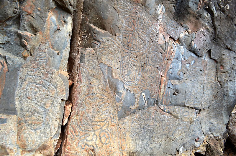 Ancient rock engravings, Canary Islands