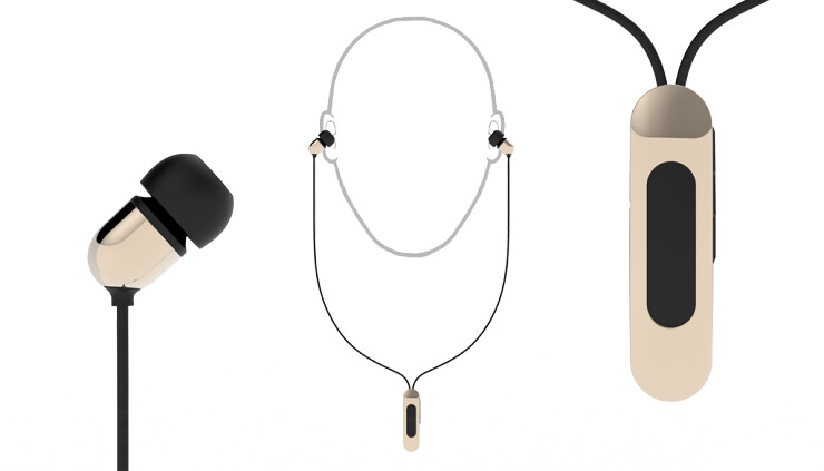 This pair of headphones like pendant, like to wear bracelets