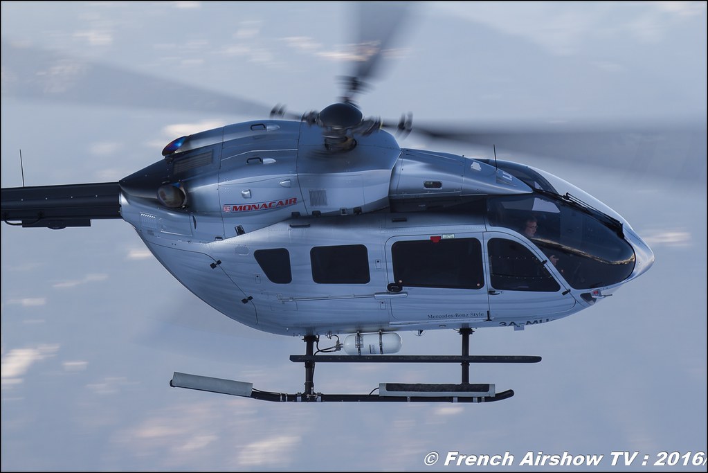Eurocopter EC-145 C2 - 3A-MIJ Monacair, Salon Hélicoptère à Courchevel 2016, Meeting Aerien 2016