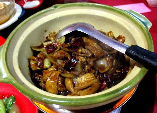 Ruby Restaurant claypot pork with salted fish, dried chili