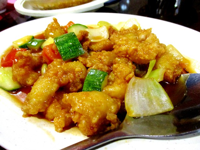 Ruby Restaurant sweet and sour fish fillet