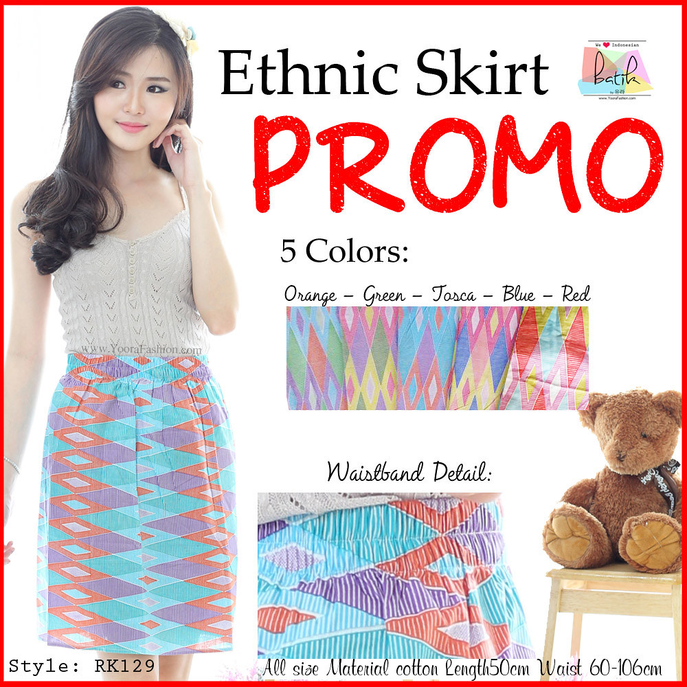 PROMO thnic Skirt Rok  Sepan  Batik  Rangrang RK129 Flickr