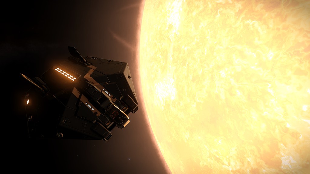 My Asp Explorer hanging over a star in Mu Cancri