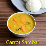 Carrot sambar for kids