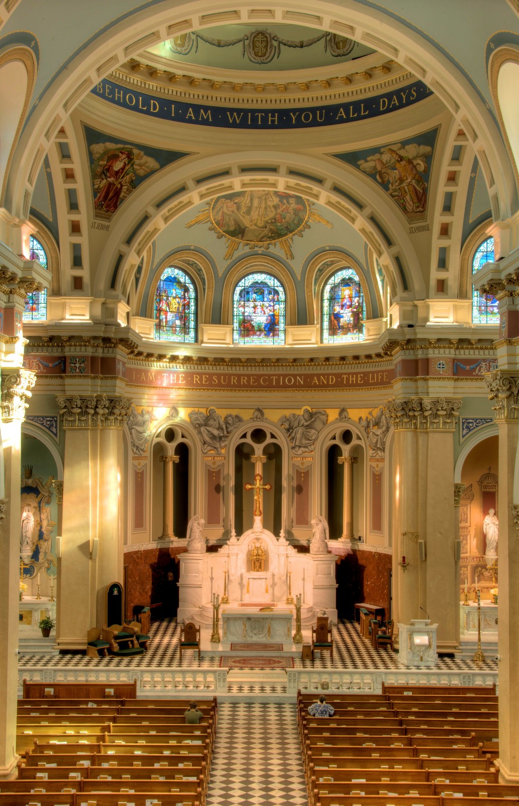 Chancel, St. Patrick's Cathedral, Harrisburg Historic District. Credit Bestbudbrian
